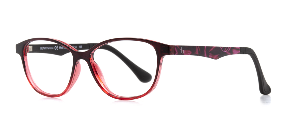 BENX FANTASIA Eyeglasses Kid Woman Oval Full-Rimmed Grilamid (TR90) Unfiltered BXFNTS 1398-C.203